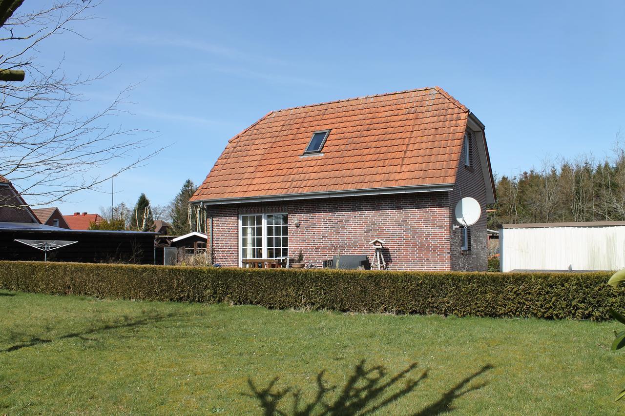 Haus Fischkutter Villa Leezdorf Kültér fotó